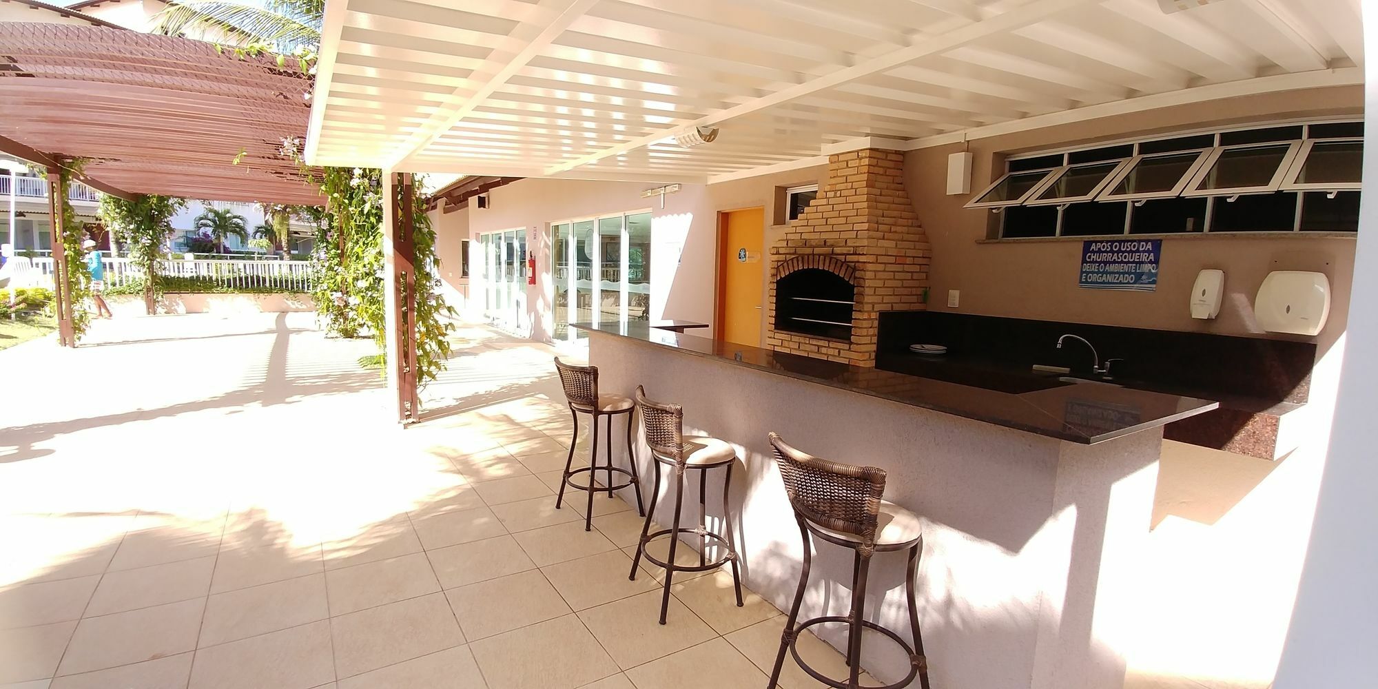 Porto Beach Family Inn อากีราซ ภายนอก รูปภาพ